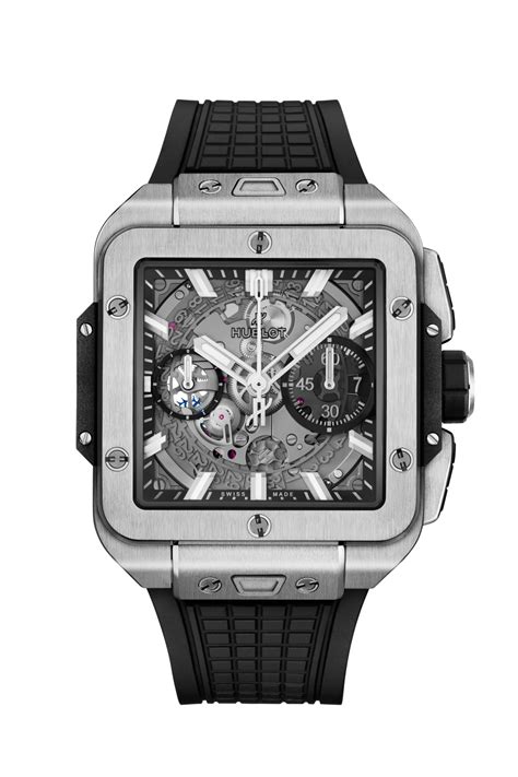 hublot square bang black|Hublot big bang price list.